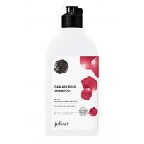 JuliArt Damask Rose Shampoo Plaukus atstatanis šampūnas, 330ml