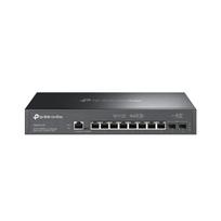 Omada 8 prievadų 2.5G L2+ valdomas jungiklis, TP-Link, SG3210X-M2, 8×2.5Gbps, 2×10G SFP+, 1×RJ45 konsolės prievadas