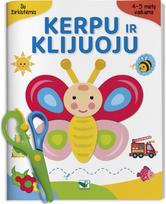 Kerpu ir klijuoju. 4-5 metų vaikams. Su žirklutėmis - Nėra Autoriaus