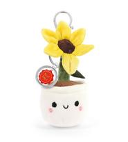 KEEL TOYS KEELECO pliušinis pakabukas Saulėgrąža, 12cm, BC4303