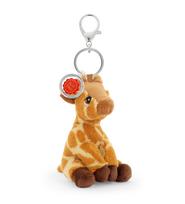 KEEL TOYS KEELECO pliušinis pakabukas Žirafa, 12cm, BC4407