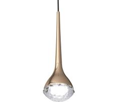 Open Design OR80315 - CRIMA LED liustra ant laido, 7W/230V, rožinio aukso