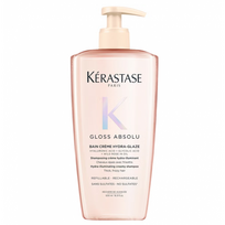 Gloss Absolu Bain Creme Hydra-Glaze Shampoo Drėkinamasis ir žvilgesio suteikiantis kreminis šampūnas 500ml