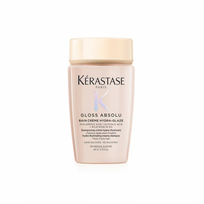 Gloss Absolu Bain Creme Hydra-Glaze Shampoo Drėkinamasis ir žvilgesio suteikiantis kreminis šampūnas 80ml
