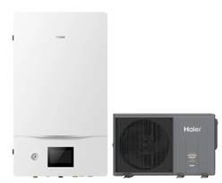 Oras-vanduo šilumos siurblys Haier Hydro Split R290 be vandens šildytuvo/boilerio 12kW HU16NWAHYAE3/AW12NHVGHA