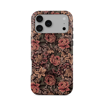 BURGA Tough MagSafe Compatible Case For iPhone 17 Pro Max - Woven Garden