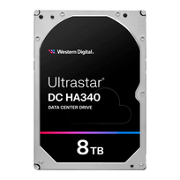 HDD Server WD Ultrastar DC HA340 8TB 512e SE, 3.5’’, 256MB, 7200 RPM, SATA, SKU: 0B47078