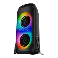 Speaker SVEN PS-1050, black (200W, TWS, Bluetooth, FM, USB, microSD, LED-display, 7200mAh)