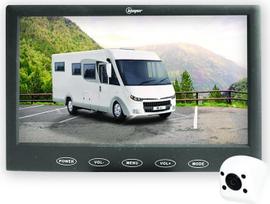 "Beeper" RA102W109CC Galinio vaizdo atbulinės eigos stovėjimo aikštelės naktinio matymo kamera, 12/24 V