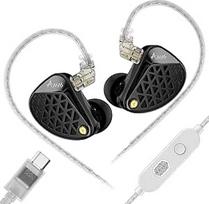 "KZ AM16 In-Ear Monitor" ausinės su 16 BA garsiakalbių, "HiFi IEM" ausinės su aiškiu stereofoniniu garsu visuose dažniuose, žaidimų ausinės su nuimamu pasidabruotu OFC kabeliu muzikantams