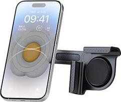 "Tesla Model Y 3 X S" mobiliojo telefono laikiklis "Magsafe", magnetinis automobilio telefono laikiklis su N52 stipriu puodeliu 360° pasukamu stovu, skirtas "iPhone 16 Pro Max" 15 14 13 12 Mini