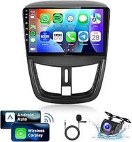 8 branduolių 4G + 64G automobilinis radijas "Android 13", skirtas "Peugeot 207 2006-2015", 9 colių 1280 x 720P HD IPS jutiklinis ekranas, automobilinis radijas su DSP "Carplay", "Android", "Android", "GPS", "Wi-Fi", "HiFi", "Bluetooth", FM, RDS radijas, a