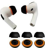 Atnaujinti "AirPods Pro" 1-osios ir 2-osios kartos atminties putų ausų kištukai, nauja 5.0 versija, patogūs putų ausų kištukai, geresnis triukšmo slopinimas, 3 poros keičiamų antgalių
