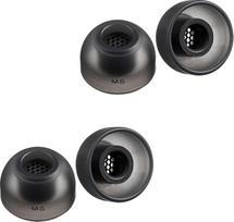 AZLA SednaEarfit MAX TWS 6 - belaidžių ausinių antgaliai - triukšmą mažinantys silikoniniai antgaliai, suderinami su "Sony", "Samsung", "Sennheiser" ir "Devialet" (tamsiai pilka, MS)