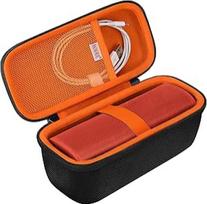 BOVKE dėklas, suderinamas su "Sonos Roam 2" nešiojamu vandeniui atspariu "Bluetooth" garsiakalbiu, "Roam 2" "Bluetooth" garsiakalbio laikiklis su tinklelio kišene įkrovimo kabeliui, priedams, juodas