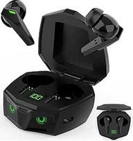 ELLENNE "Bluetooth" ausinės 5.3 P50 Black Gaming Low Latency Wireless TWS Black