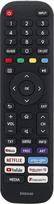 EN2A30 HT266544 Universal-Fernbedienung kompatibel für Hisense Smart TV 43AE7400FTUK 50AE7400FTUK 55AE7400F 55AE7400FTUK 65AE7400FTUK 65AE7400FTUK 32A4GTUK 40A4GTUK
