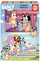 Educa - Bluey 2 X 25 puzzles - Wood ( 80-19407)