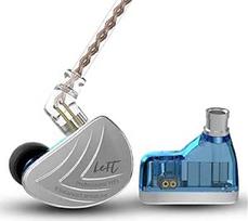 KZ AS16 ausinės 8 subalansuoti inkaro ausų monitoriai, KZ IEM ausinės 8BA vairuotojas su nuimamu 0,75 mm 2 kontaktų kabeliu