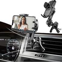 Mobiliojo telefono laikiklis automobilio ventiliacijos grotelėms, 360° pasukamas ir ištraukiamas automobilinis mobiliojo telefono laikiklis, daugiafunkcinis reguliuojamas laikiklis, universalus telefono laikiklis išmaniesiems telefonams nuo 3 iki 7