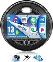 OiLiehu 4+64G Android 13 automobilinis radijas BMW Mini Cooper F55 2014-2019 Double DIN radijas Carplay Android automobilinis radijas su 9 colių ekranu su Bluetooth FM RDS GPS WiFi SWC EQ + atbulinės eigos kamera