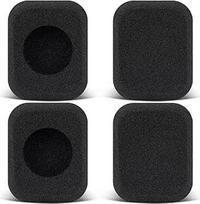 SOULWIT 4 pakaitinių ausų pagalvėlių pakuotė "Bang & Olufsen B&O Beoplay Form 2/2i" ausinėms, minkštos ir patvarios kempininės pagalvėlės su didelio tankio putomis