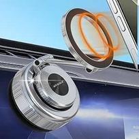 Vakuuminis magnetinis mobiliojo telefono laikiklis "Mag Safe Car Mount" - [89+LBS stipriausia siurbimo galia ir 2600gf stipriausias magnetas], 360° pasukamas automobilinis laikiklis su vakuuminiu siurbimo puodeliu "iPhone 17/16/15/14/14/13/12