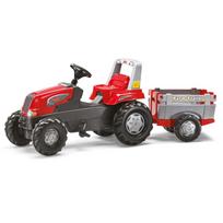 Rolly Toys RollyJunior RT pedalinis traktoriukas su priekaba