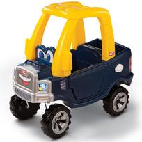 Stumiamas automobilis Little Tikes Cozy Truck juodai geltonas