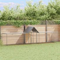 Voljeras viščiukams 5x1x15m galvanizuotas plienas