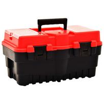 Įrankių dėžė raudonos spalvos 462x256x242mm plastikas