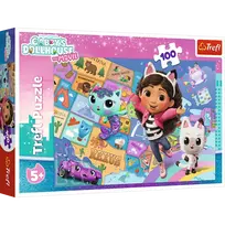 TREFL GABBY´S DOLLHOUSE dėlionė 100 det.