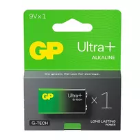 ALKALINE BATTERY 6LR61 9V GP ULTRA+ 1PCS.