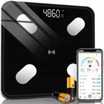 Svarstyklės Vonios svarstyklės, išmaniosios „Bluetooth“ sąsajos, analitinės, keliamoji galia 180 kg