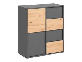 Komoda Monoss 2D4S, pilka