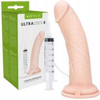 Me You Us Dildas su išpurškimo funkcija, 20 cm