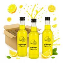 20x 500ml "namų Citrinukai" stiklinės buteliai su kamšteliais