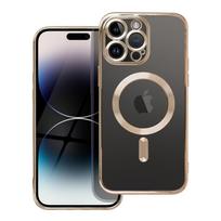 Samsung A57 Electro Mag Cover dėklas, suderinamas su MagSafe auksinis
