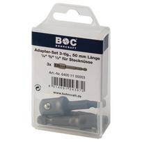Adapterių rinkinys BOHRCRAFT 1/4", 3/8", 1/2" 50 mm