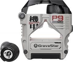 "GravaStar Sirius Plus" "Bluetooth" ausinės, ANC ausinės, belaidės "Bluetooth 5.3", ausinės į ausis su 4 ENC triukšmą slopinančiais mikrofonais, 28H giliu bosu, IPX4 sportui / darbui, reguliavimo programa