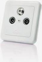 Fuba GAD 300 Antennendose Sat 3-Loch Enddose (22520050)