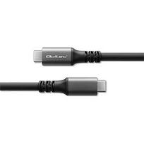 Qoltec USB4 cable USBC 240W thunderbolt 3,4 40Gbs 50669