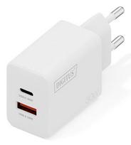 Digitus 30W USB GaN Charger, 1x USB-C, 1x USB-A