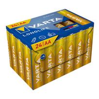 VARTA alkaline batteries R6 (AA) Longlife, 24-pack