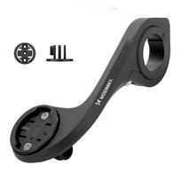Wozinsky WUG-01B dviračio laikiklis Garmin kompiuteriui, vairo, kamerai, lemputei - juodas