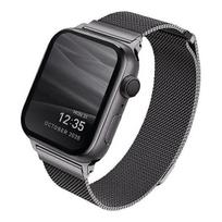 UNIQ Valencia Apple Watch Series 1/ 2/ 3/ 4/ 5/ 6/ 7/ 8/ SE 44mm Graphite