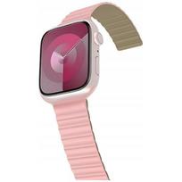 Araree Silikoninis dirželis Apple Watch 42/ 44/ 45/ 49mm rožinės ir chaki spalvos