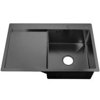 AB Sink NT 780×510×200mm right-hand Black