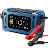 Qoltec 52496 Įkroviklis 12V 15A | Lygintuvas su remonto funkcija ir maitinimo palaikymu keičiant akumuliatorių | skirtas AGM GEL LiFePO4 | LCD