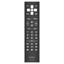Savio RC-21 nuotolinio valdymo pultelis IR belaidis TV priedėlis su spaudžiamaisiais mygtukais